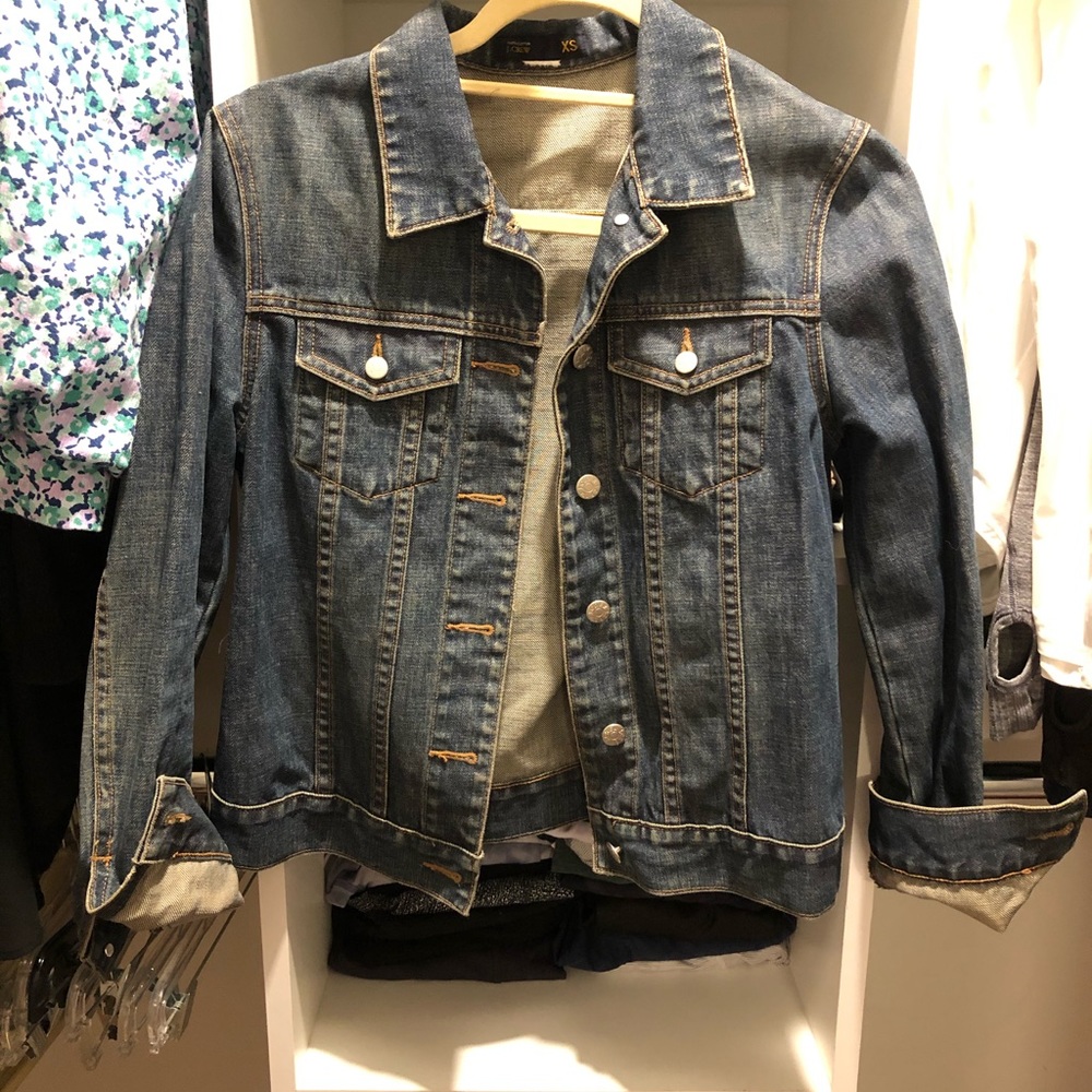 JCREW denim Jacket